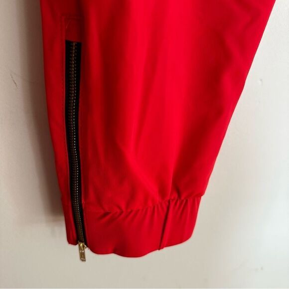 Zyia Red Everywhere Zipper Jogger size Small - Picture 6 of 8